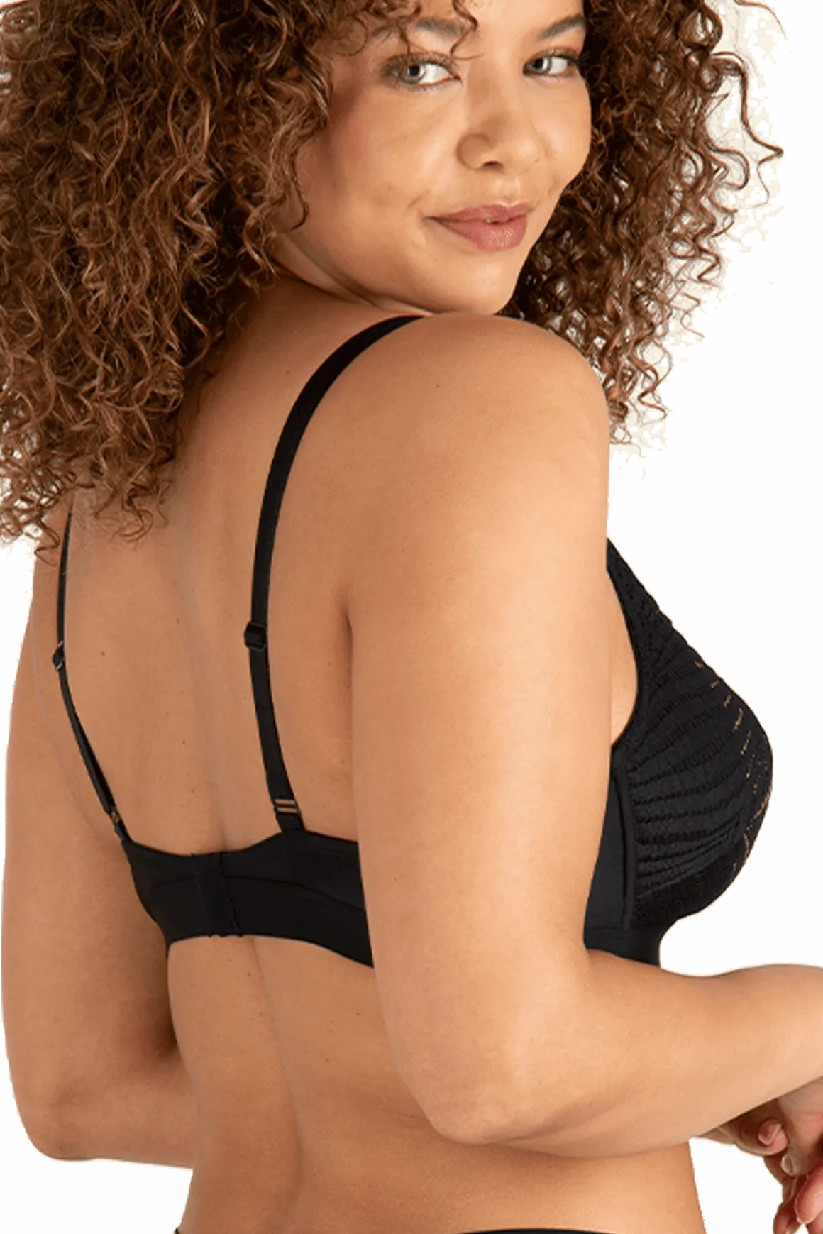 Soutien-gorge sans armatures Muse - Noir
