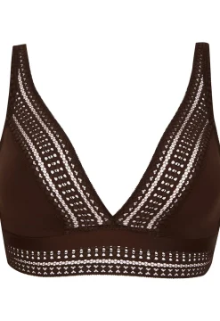 Soutien-gorge sans armatures Arty Graphik - Chocolat