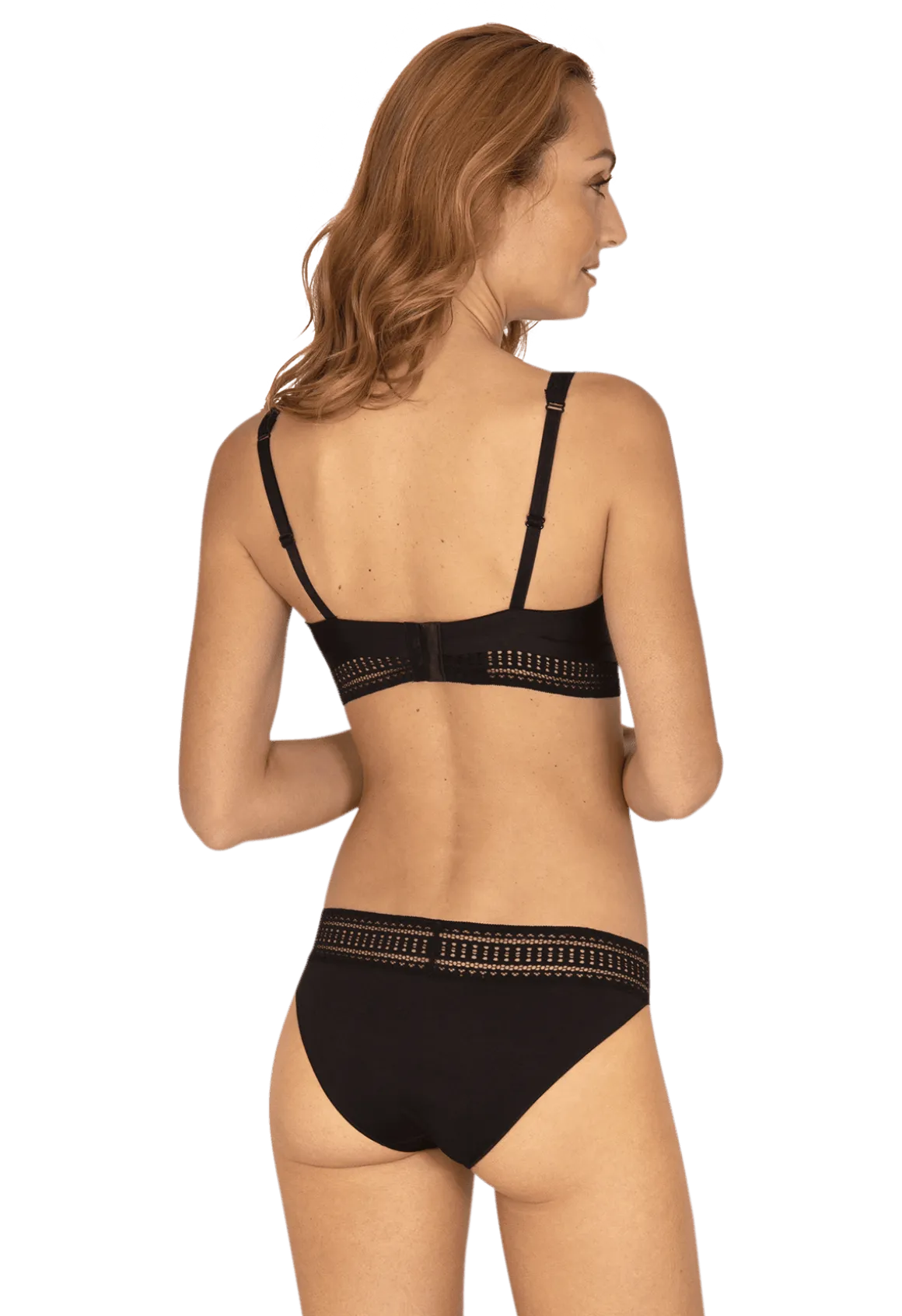 Soutien-gorge sans armatures Arty Graphik - Noir