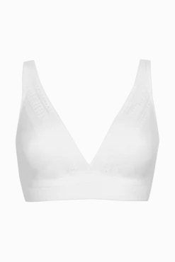 Soutien-gorge sans armatures Arty Graphik - Blanc