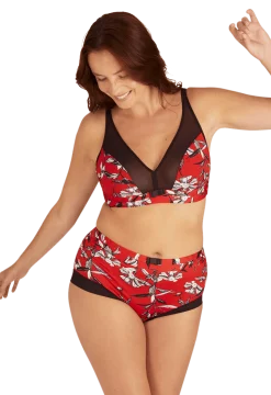 Soutien-gorge sans armatures Tulle Design - Kimono