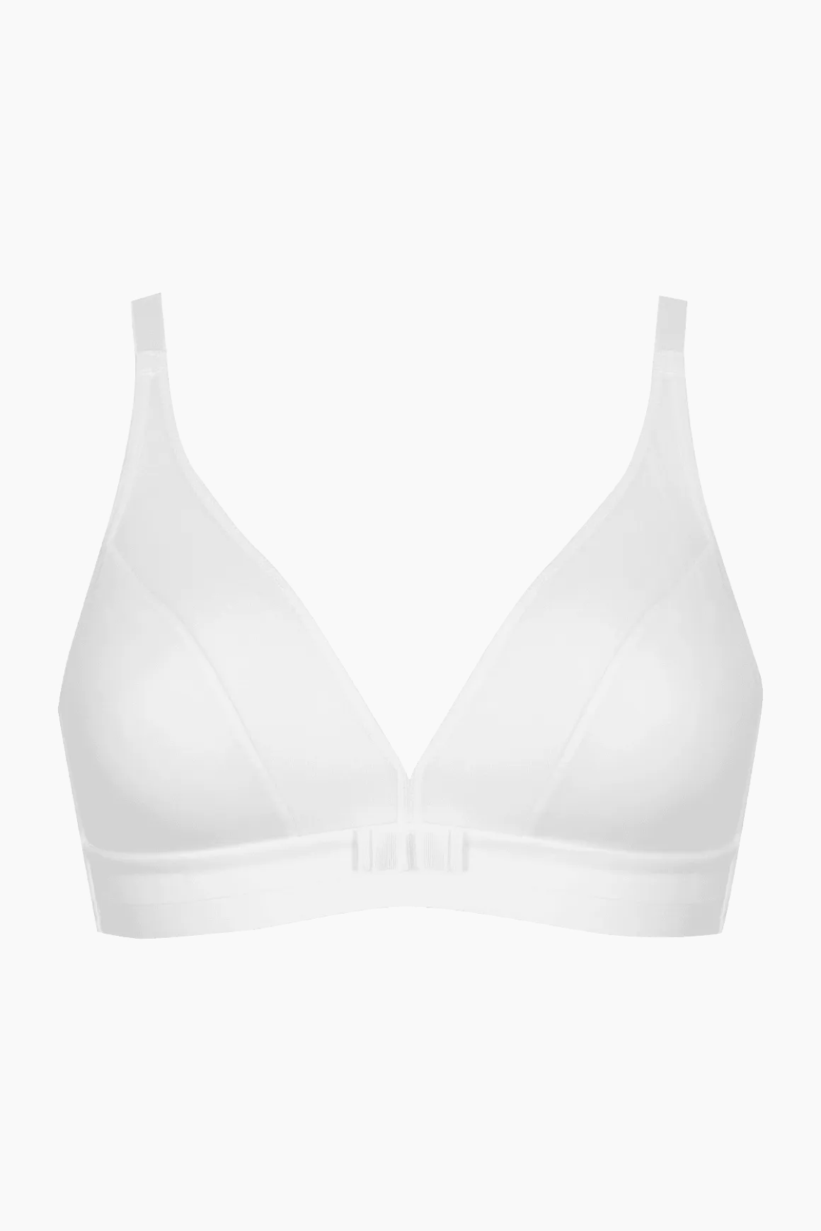 Soutien-gorge sans armatures Tulle Design - Blanc