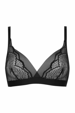 Soutien-gorge sans armatures Idylle - Noir