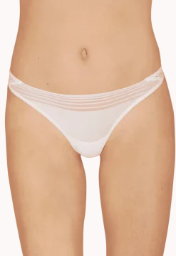 Tanga Invisible - Blanc