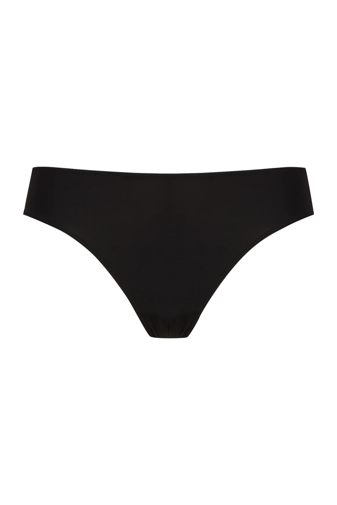 Tanga Résille Florale - Noir